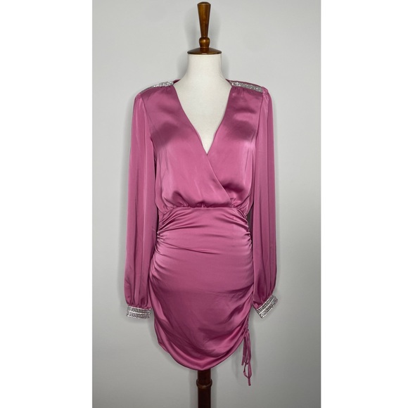 NWT Ramy Brook Foxy Embellished Mini Dress - Picture 6 of 13